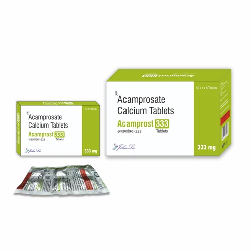 333 mg Acamprost 333 Acamprosate Calcium Tablets