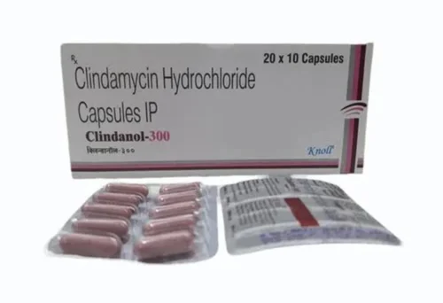 300 mg Clindanol-300 Clindamycin Hydrochloride IP capsules