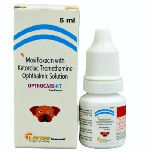 OPTHOCARE-KT Moxifloxacin with Ketorolac Tromethamine Ophthalmic Solution