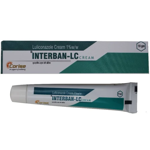 1% w/w INTERBAN-LC Luliconazole Cream