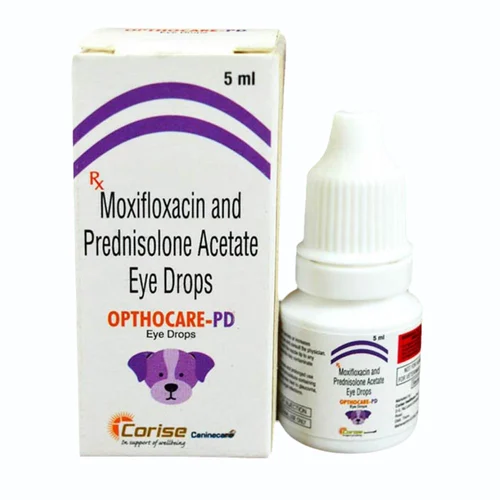 OPTHOCARE-PD Moxifloxacin and Prednisolone Acetate Eye Drops