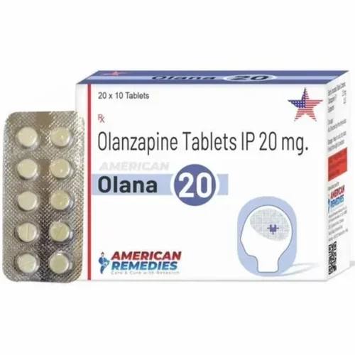 20 mg Olana 20 Olanzapine IP Tablets