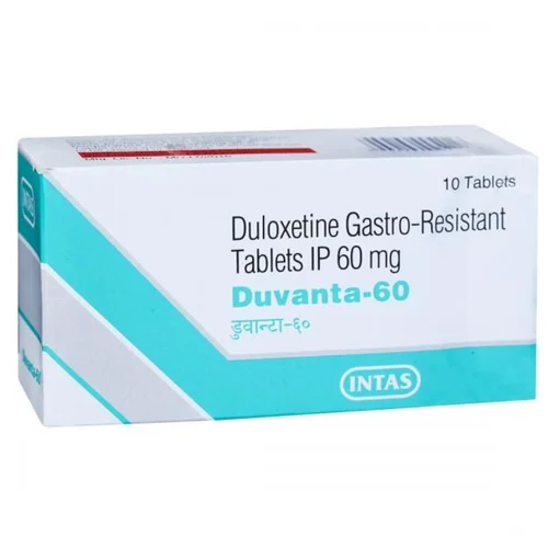 60 mg Duvanta-60 Duloxetine Gastro-Resistant IP Tablets