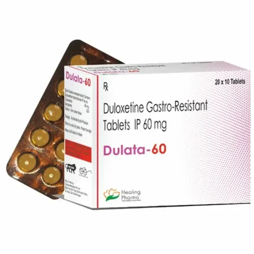 60 mg Dulata-60 Duloxetine Gastro-Resistant IP Tablets