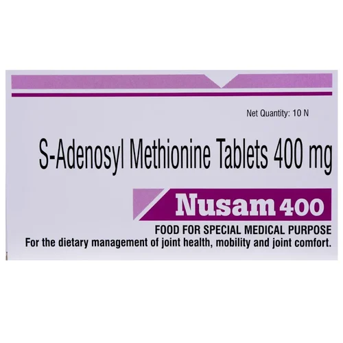 400 mg Nusam 400 S-Adenosyl Methionine Tablets