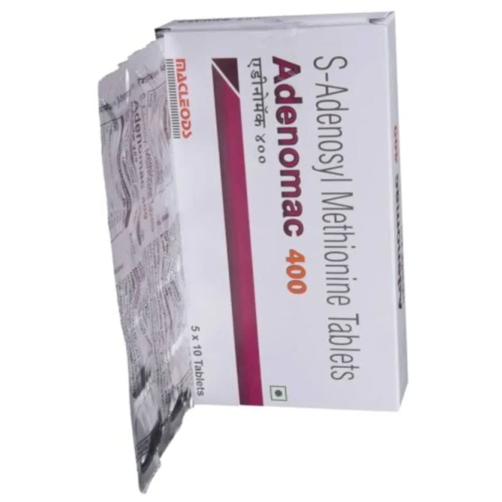 400 mg Adenomac 400 S-Adenosyl Methionine Tablets