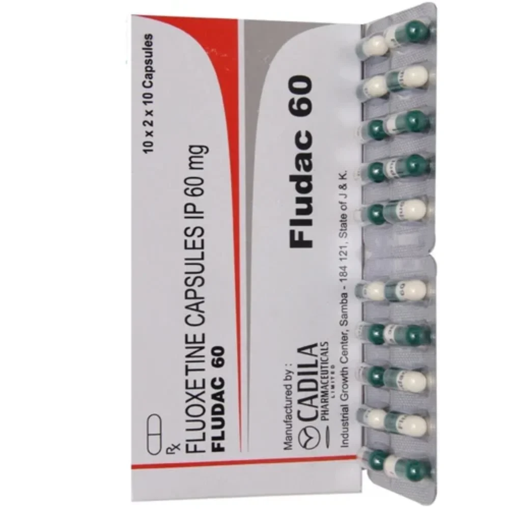 60 mg Fludac 60 FLUOXETINE IP CAPSULES
