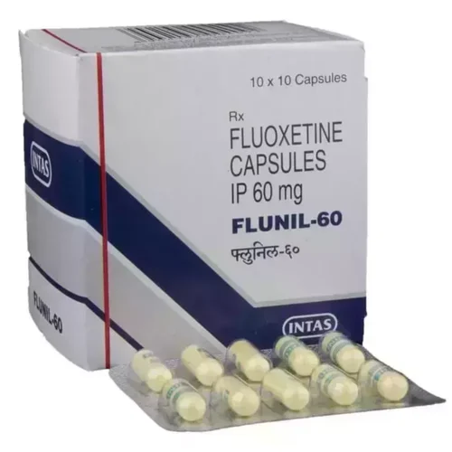 60 mg FLUNIL-60 FLUOXETINE IP CAPSULES
