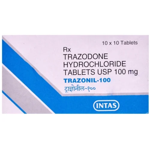 100 mg TRAZONIL-100 TRAZODONE HYDROCHLORIDE USP TABLETS