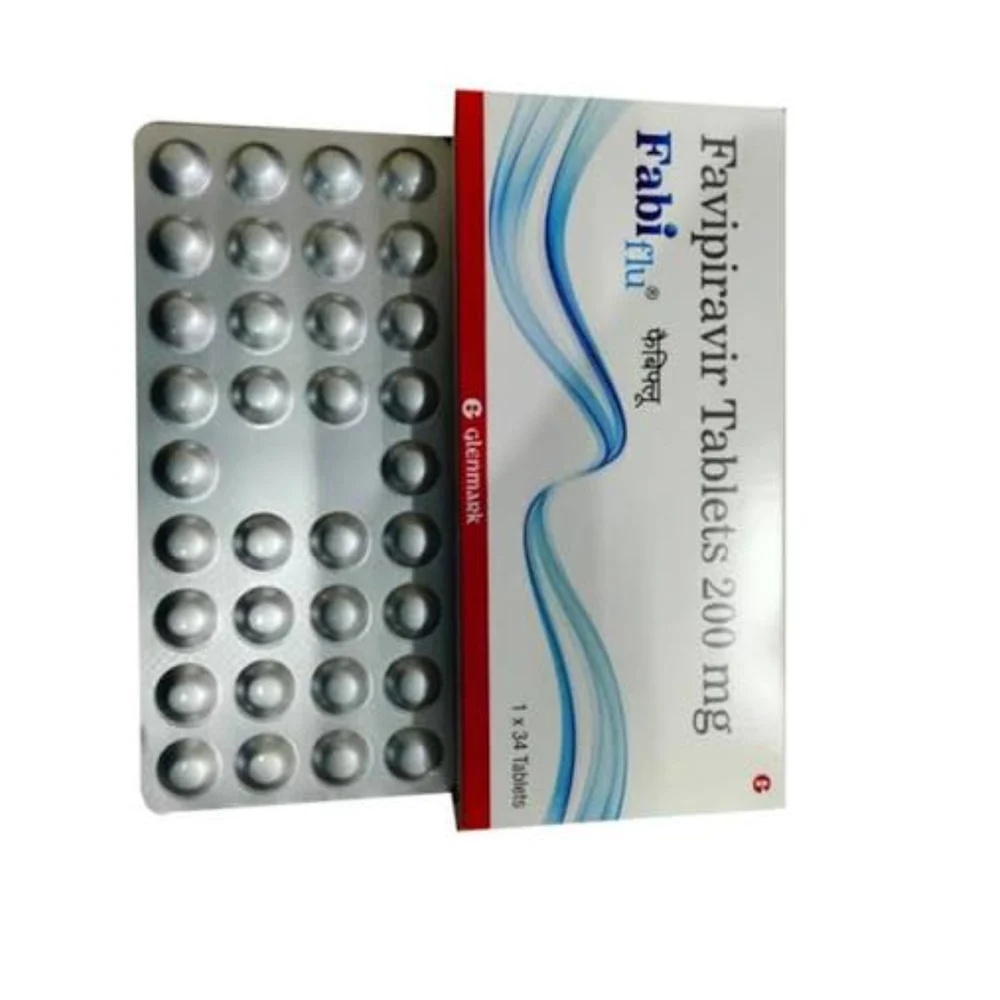 200 mg Fabiflu Favipiravir Tablets