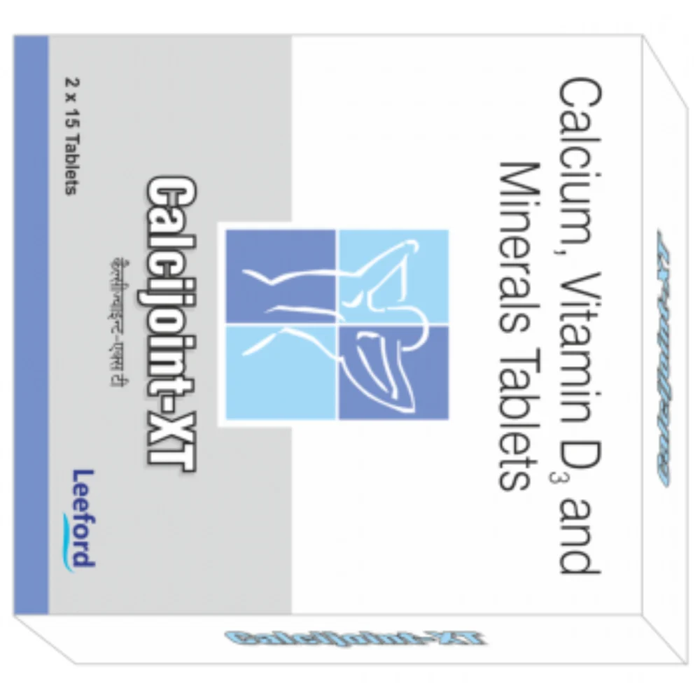 Calcijoint-XT Calcium, Vitamin D3 and Minerals Tablets