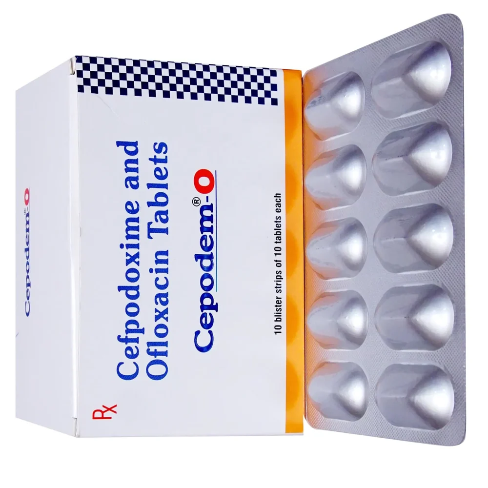 Cepodem-O Cefpodoxime and Ofloxacin Tablets