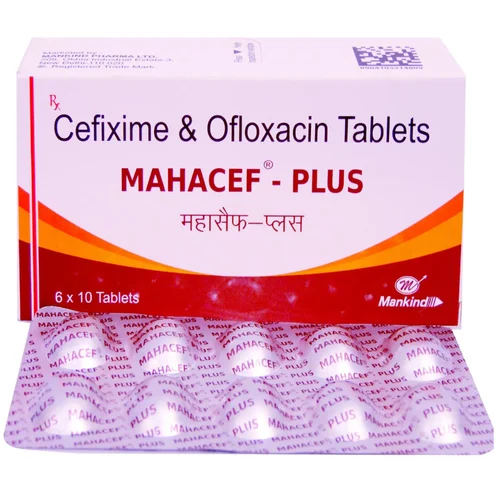 MAHACEF - PLUS Cefixime & Ofloxacin Tablets