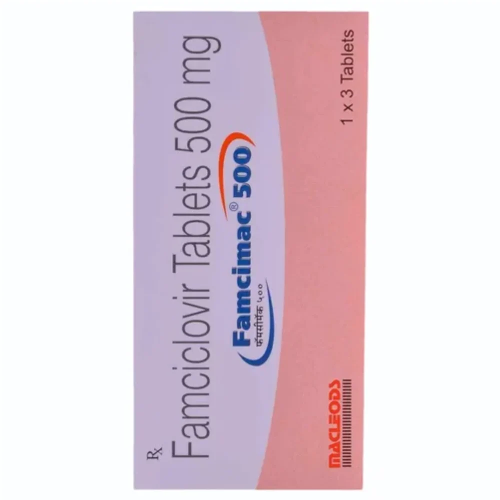 500 mg Famcimac 500 Famciclovir Tablets