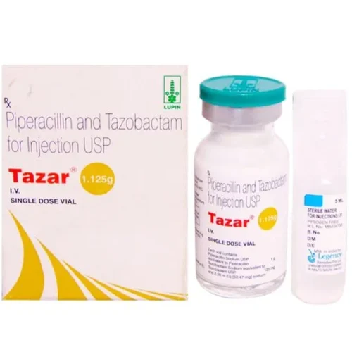 Tazar 1.125g Piperacillin and Tazobactam for USP Injection