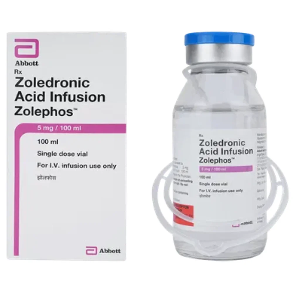 5 mg Zolephos Zoledronic Acid Infusion