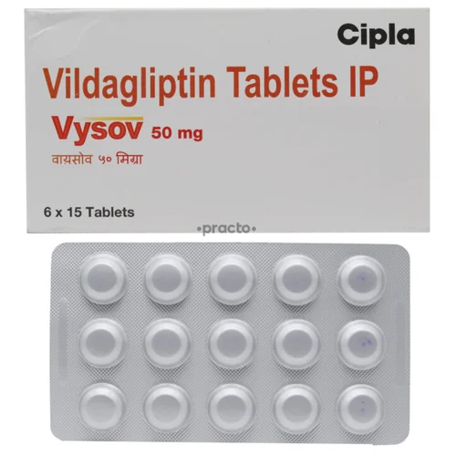 50 mg Vysov Vildagliptin IP Tablets