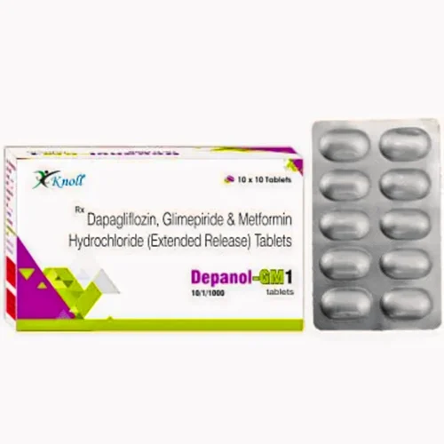 Depanol-GM1 Dapagliflozin, Glimepiride & Metformin Hydrochloride (Extended Release) Tablets