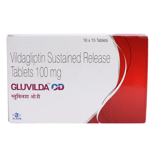 100 mg GLUVILDA OD Vildagliptin Sustained Release Tablets