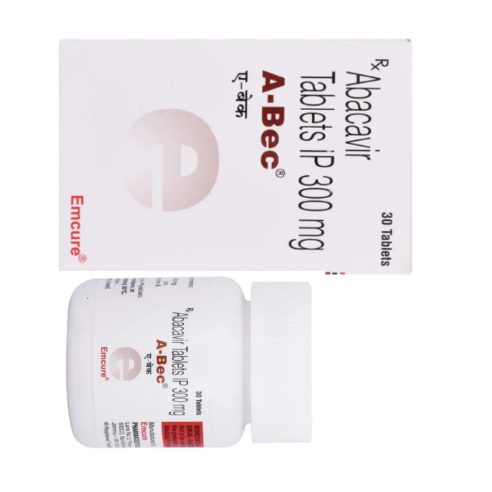 30 mg A-Bec Abacavir IP Tablets