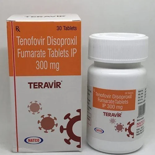 300 mg TERAViR Tenofovir Disoproxil Fumarate IP Tablets