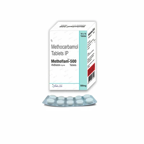 500 mg Methoflam-500 Methocarbamol IP Tablets