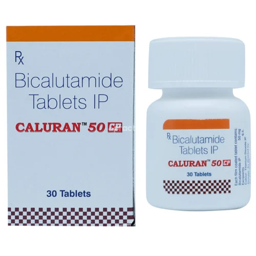 50 mg CALURAN 50 CP Bicalutamide IP Tablets