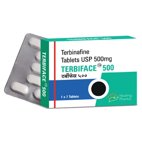500 mg TERBIFACE 500 Terbinafine USP Tablets