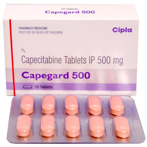 500 mg Capegard 500 Capecitabine IP Tablets