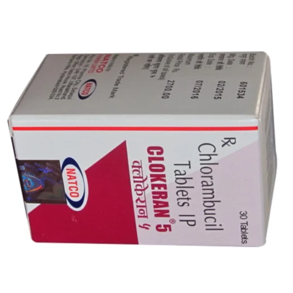 5 mg CLOKERAN 5 Chlorambucil IP Tablets