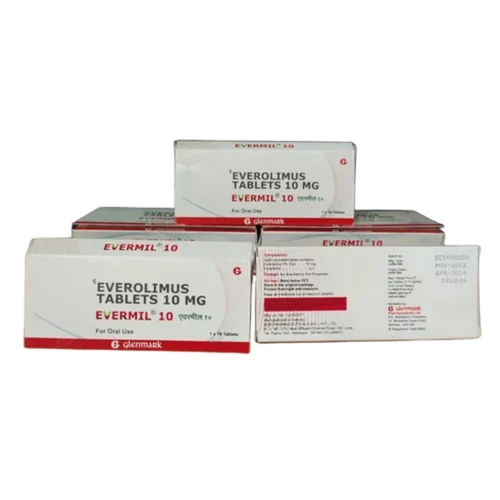 10 mg EVERMIL 10 EVEROLIMUS TABLETS