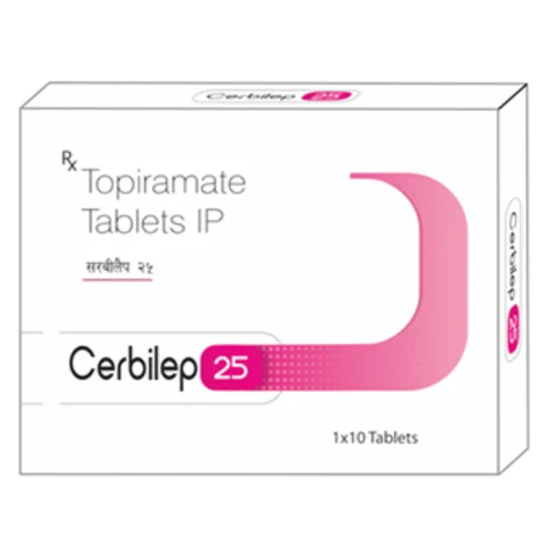 25 mg Cerbilep 25 Topiramate IP Tablets
