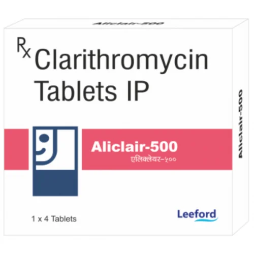 500 mg Aliclair-500 Clarithromycin IP Tablets