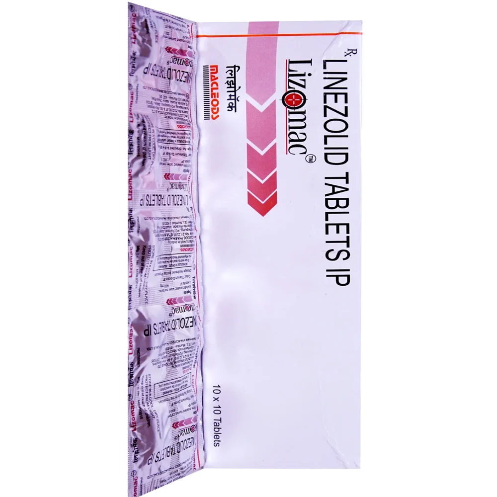 Lizomac LINEZOLID IP TABLETS