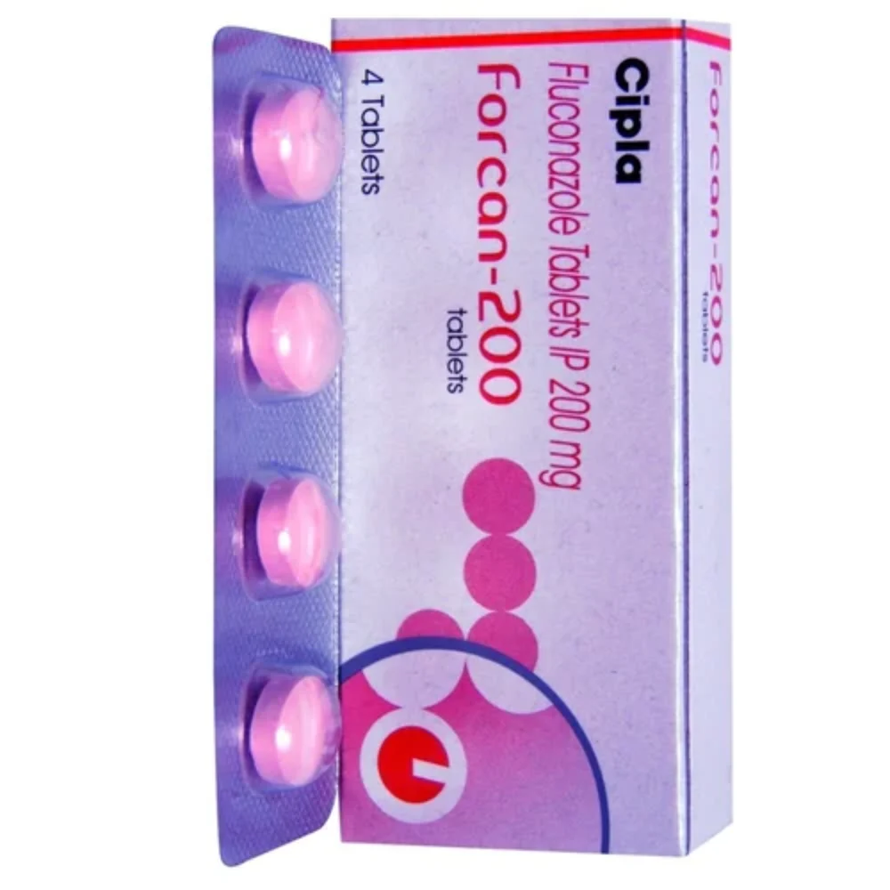 200 mg Forcan-200 Fluconazole IP Tablets