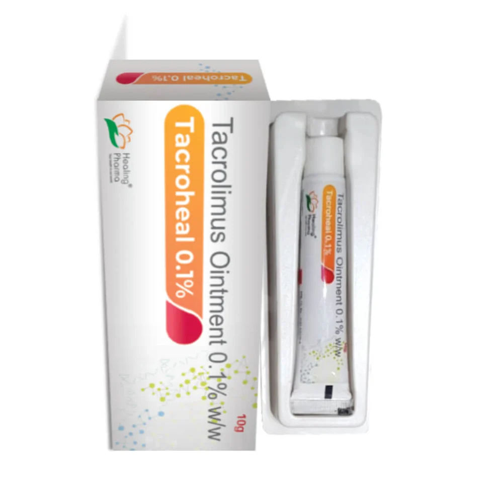 0.1% w/w Tacroheal 0.1% Tacrolimus Ointment