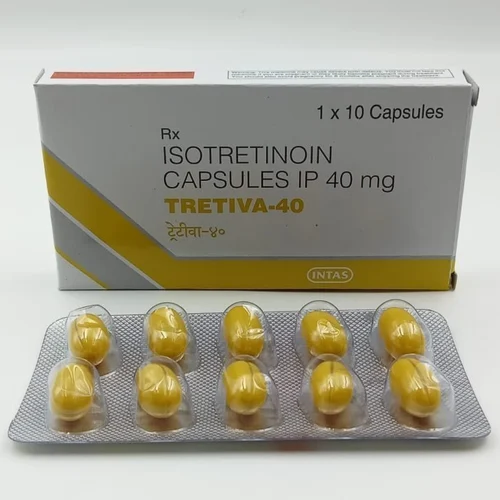 40 mg TRETIVA-40 ISOTRETINOIN IP CAPSULES