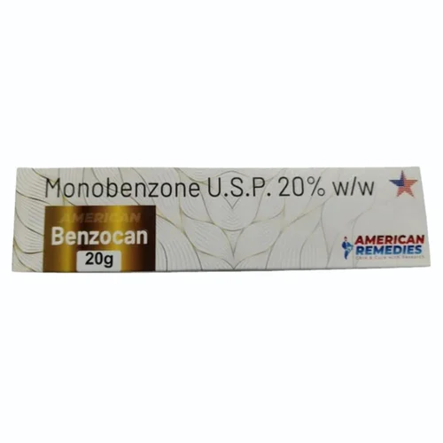 20% w/w Benzocan Monobenzone U.S.P. Cream