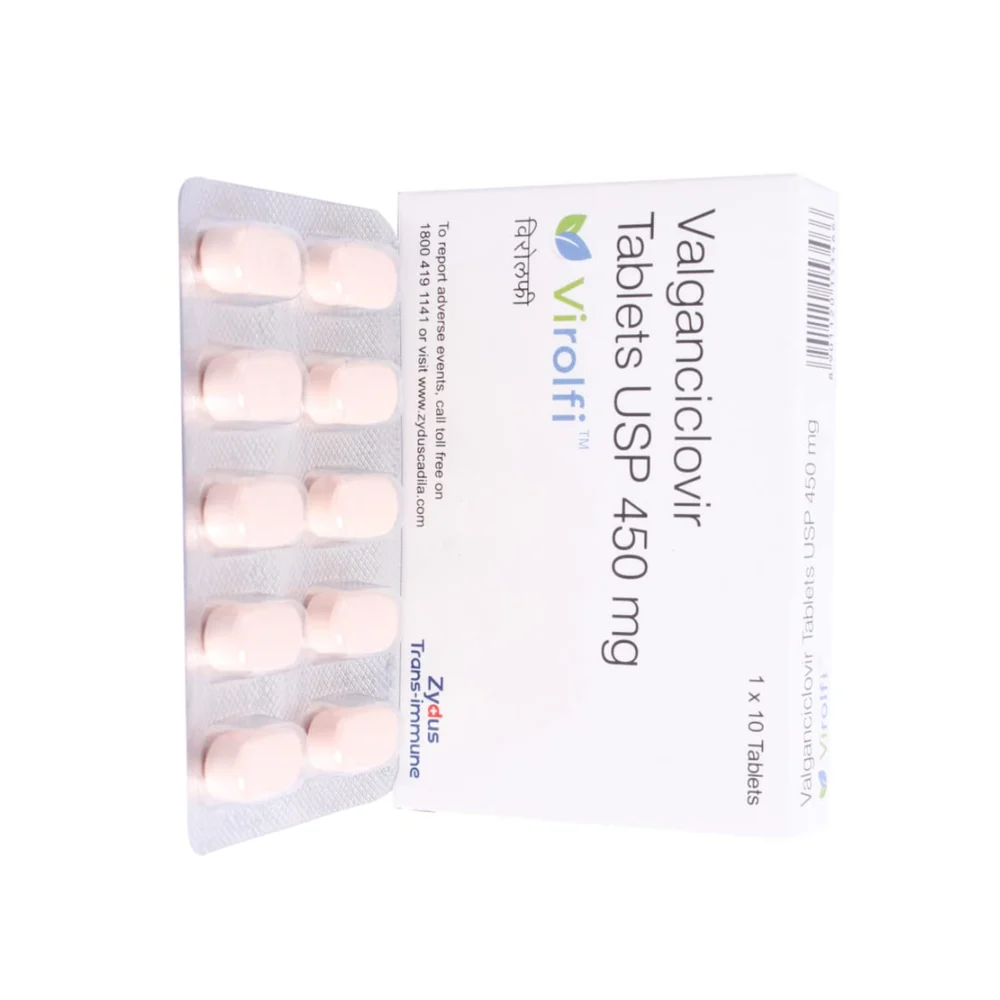 450 mg Virolfi Valganciclovir USP Tablets