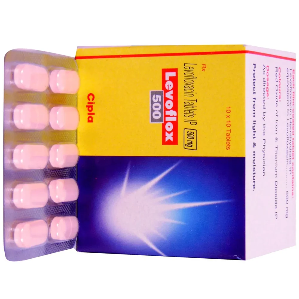 500 mg Levoflox 500 Levofloxacin IP Tablets