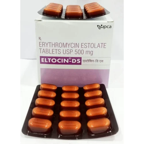 500 mg ELTOCIN-DS ERYTHROMYCIN ESTOLATE USP TABLETS