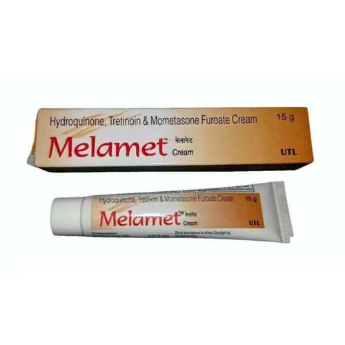 Melamet Hydroquinone, Tretinoin & Mometasone Furoate Cream