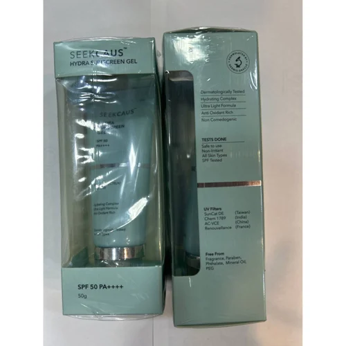 Seekcaus Hydra Sunscreen Gel SPF 50 PA++++