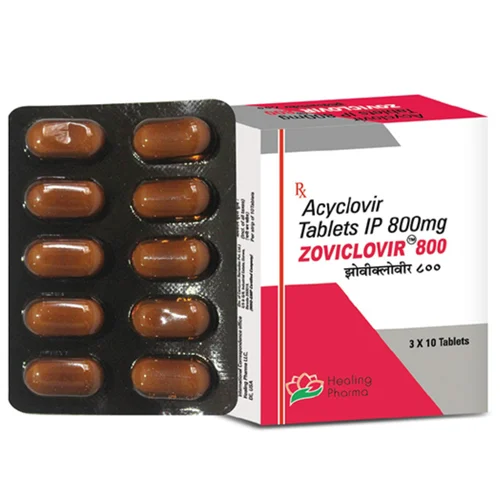 800 mg ZOVICLOVIR 800 Acyclovir IP Tablets