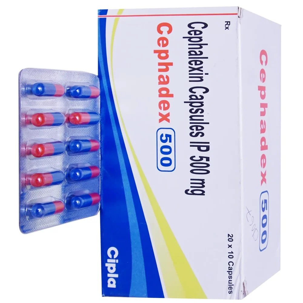 500 mg Cephadex 500 Cephalexin IP Capsules
