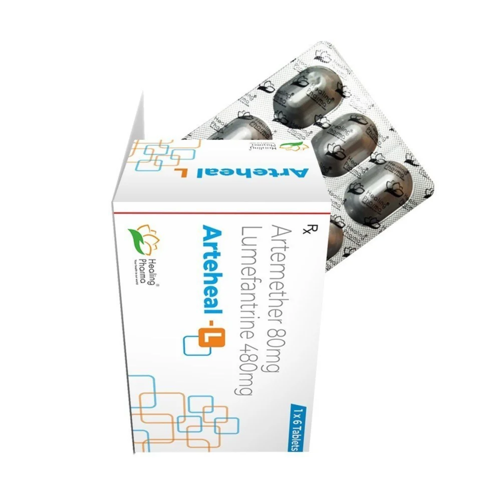 Arteheal -L Artemether 80mg Lumefantrine 480mg Tablets