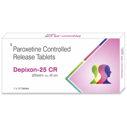 25 mg Depixon-25 CR Paroxetine Controlled Release Tablets