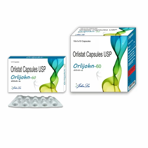 60 mg Orlijohn-60 Orlistat USP Capsules