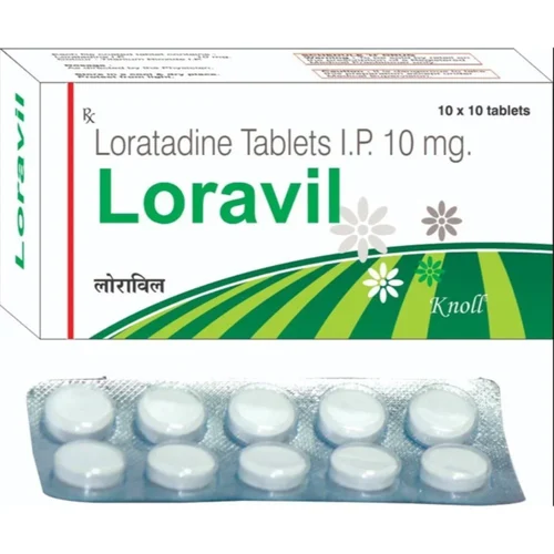 10 mg Loravil Loratadine I.P. Tablets