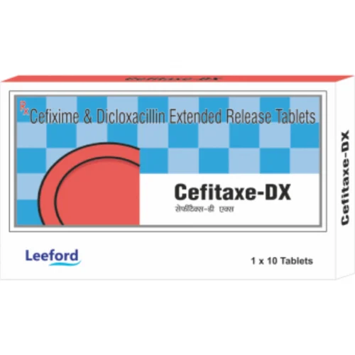 Cefitaxe-DX Cefixime & Dicloxacillin Extended Release Tablets